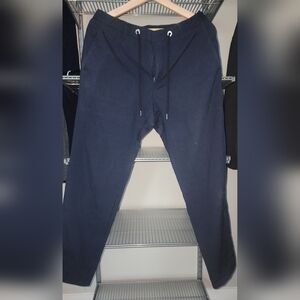 Men's Navy Corduroy Pants
